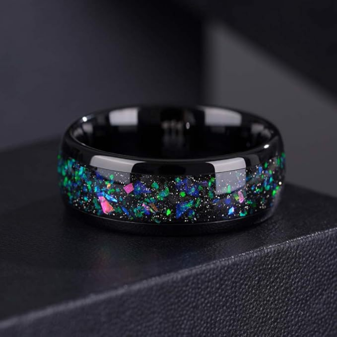 MIDNIGHT GALAXY RING