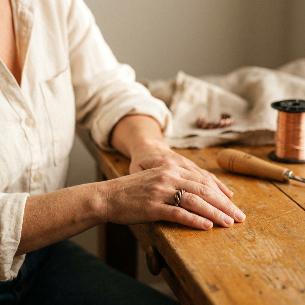 TINE COPPER RING | COPPER