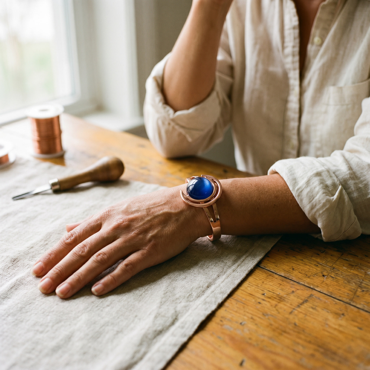 SPHERE BRACELET | COPPER