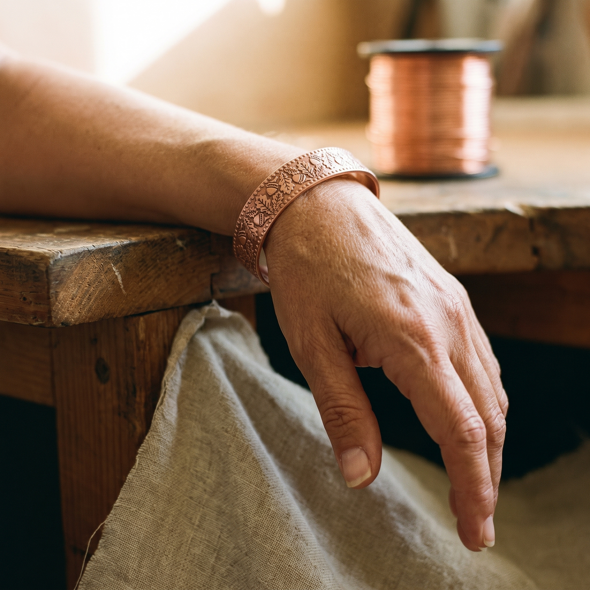 TIMBER CUFF BRACELET | COPPER