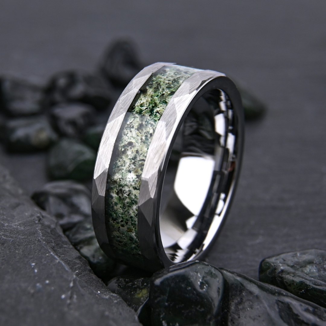 EVERGREEN STONE RING