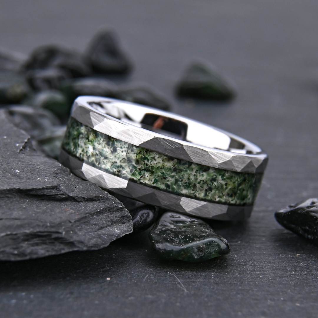 EVERGREEN STONE RING