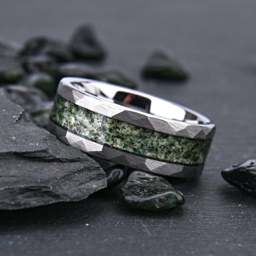 EVERGREEN STONE RING
