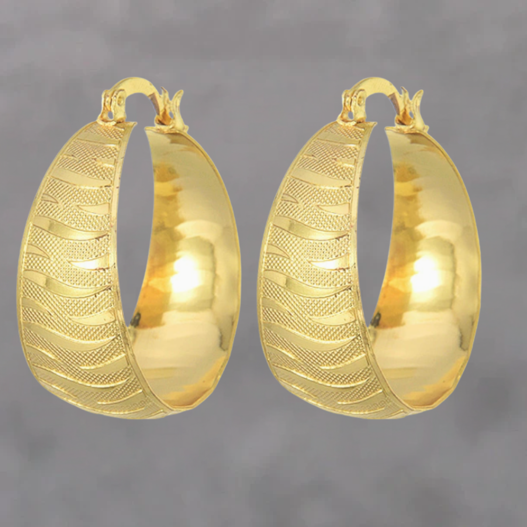 LUXURY REFINED EARRINGS | GOLD