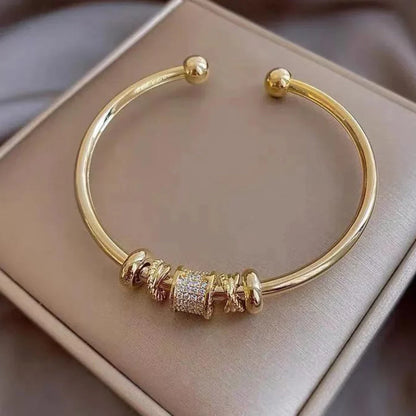 ADJUSTABLE CHARM BRACELET | GOLD