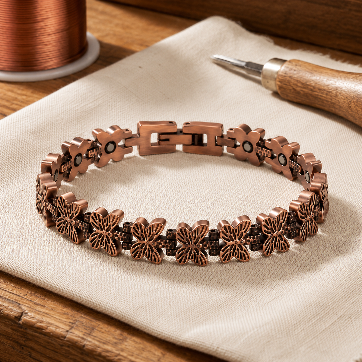 SKY BUTTERFLY BRACELET | COPPER