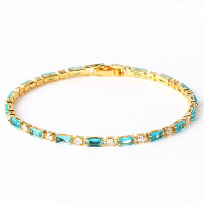 TIMELESS NATURAL TURQUOISE BRACELET | GOLD