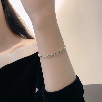 MARQUISE TENNIS BRACELET | GOLD