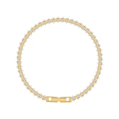 MARQUISE TENNIS BRACELET | GOLD