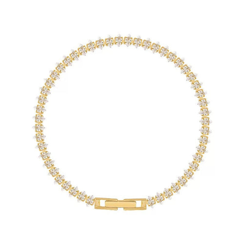 MARQUISE TENNIS BRACELET | GOLD
