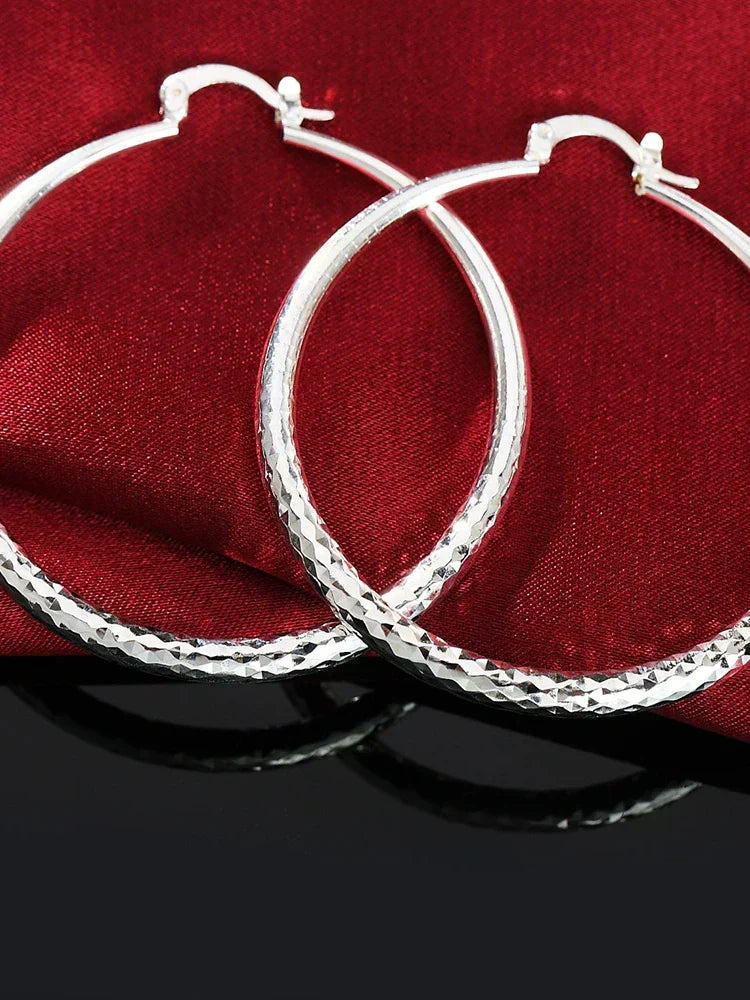 WOMEN'S STERLING SILVER EARRINGS | SILVER