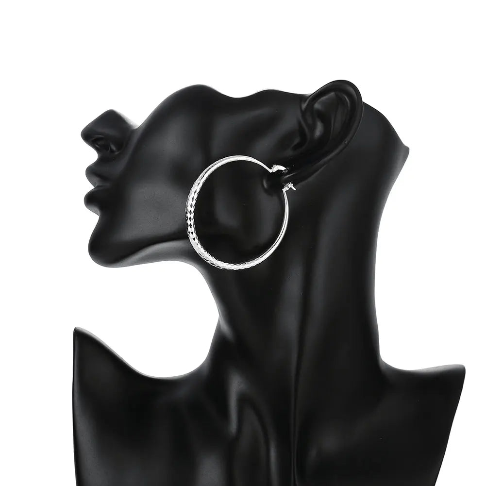 WOMEN'S STERLING SILVER EARRINGS | SILVER