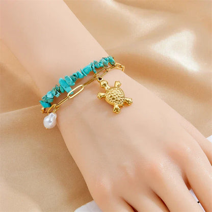 TURTLE BRACELET | TURQUOISE