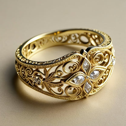 TIMELESS VINTAGE BOHEMIAN RING