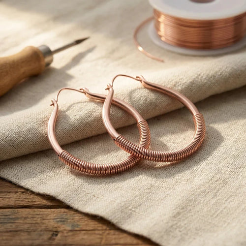 CREEK COPPER EARRINGS