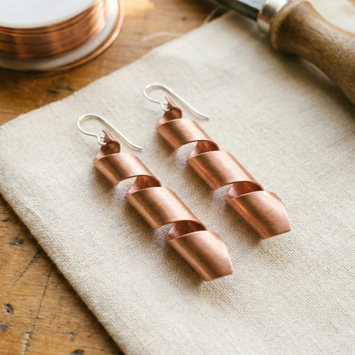 DUSK EARRINGS | COPPER