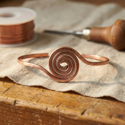 COIL ANKLET | COPPER