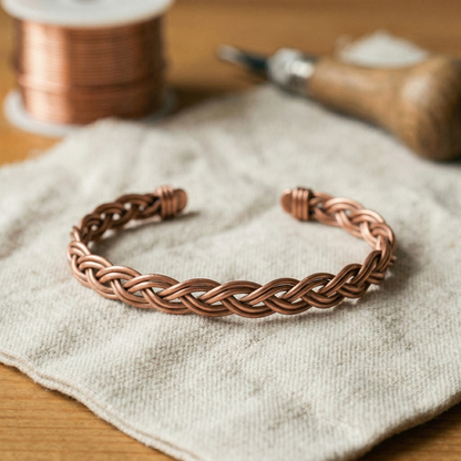 REED ANKLET | COPPER