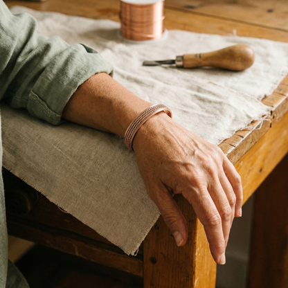 WAVE COPPER BRACELET | COPPER