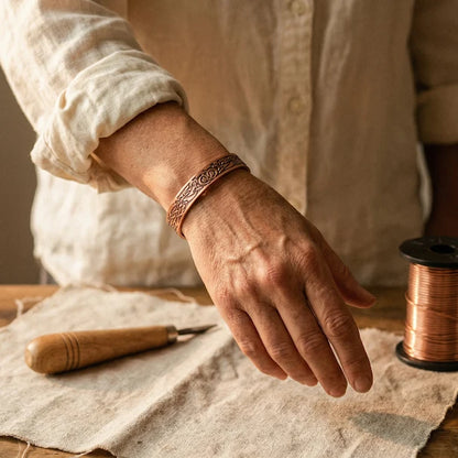 MOSS COPPER BRACELET