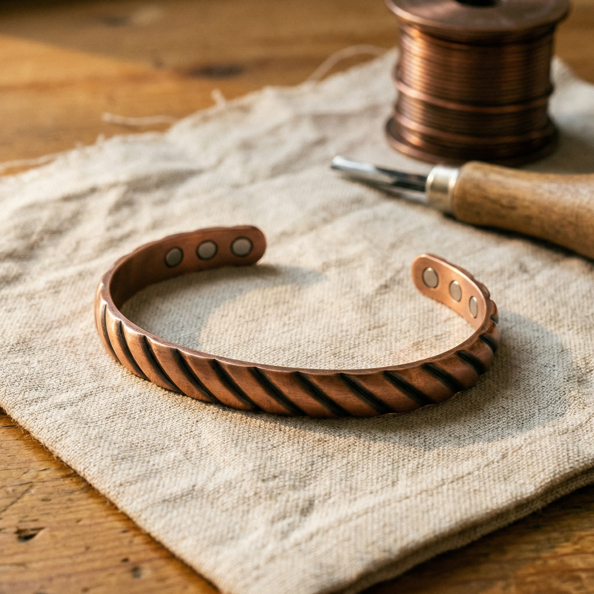 THORN COPPER BRACELET | COPPER