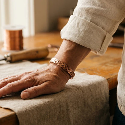 FURROW COPPER BRACELET