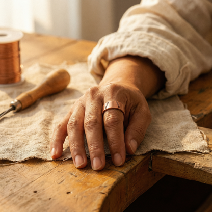 HEARTH COPPER RING | COPPER