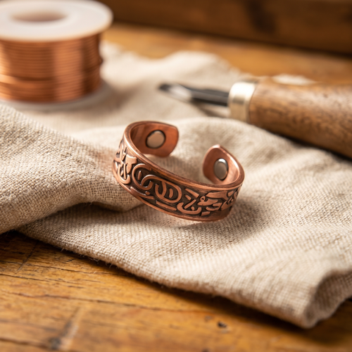 BURR COPPER RING | COPPER