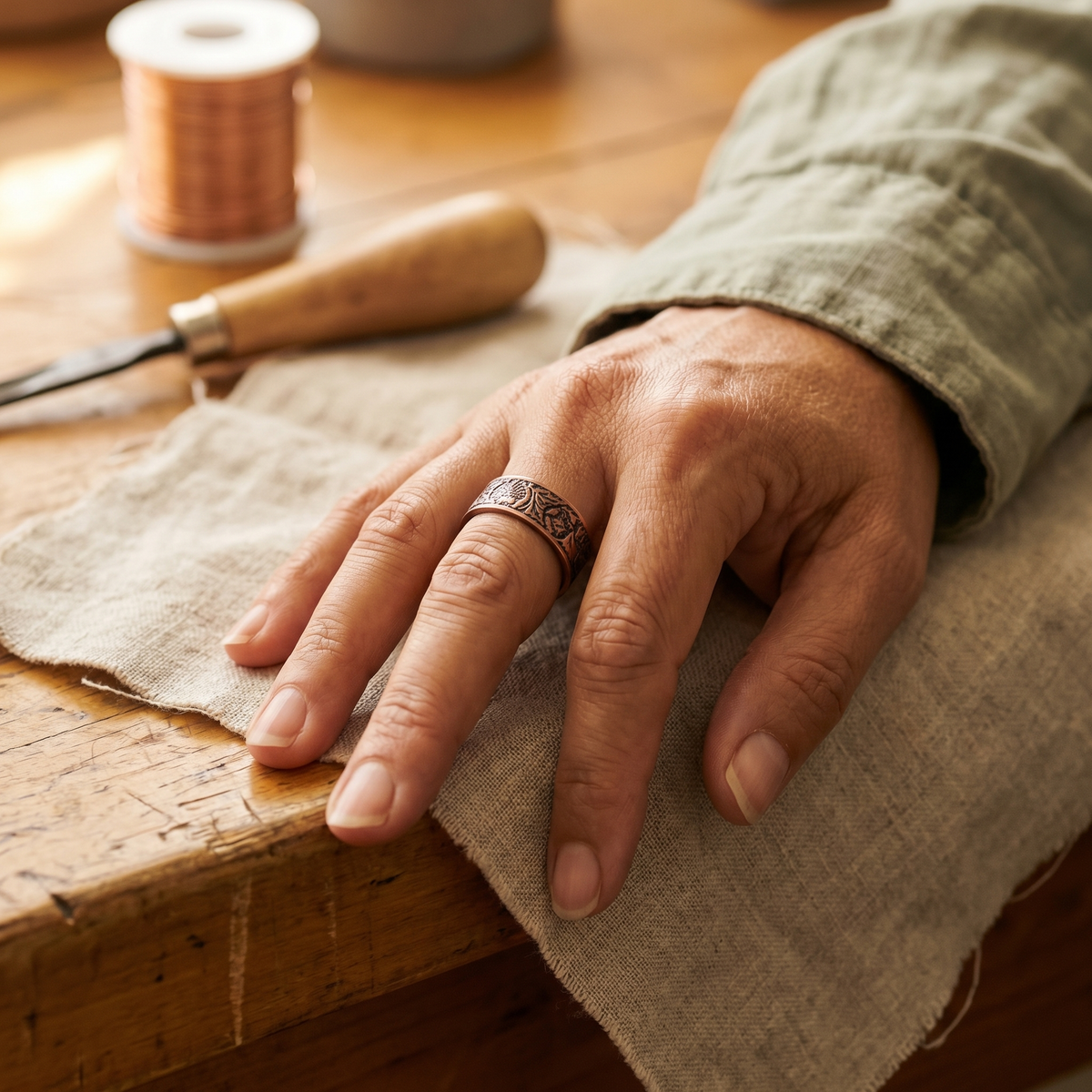 BOLE COPPER RING | ADJUSTABLE