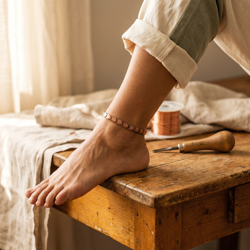 SHORE ANKLET | COPPER