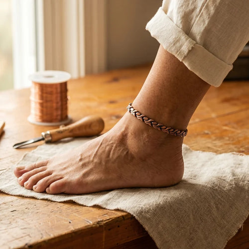 DUNE COPPER ANKLET