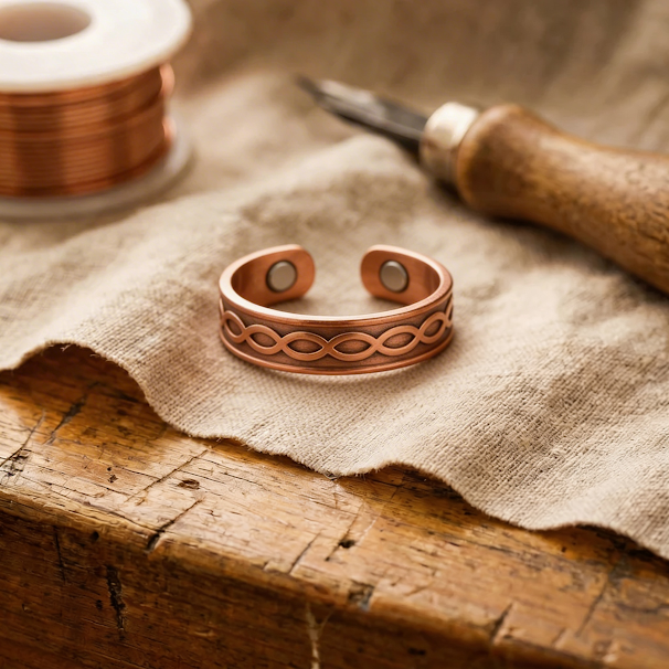 CHAR COPPER RING | COPPER