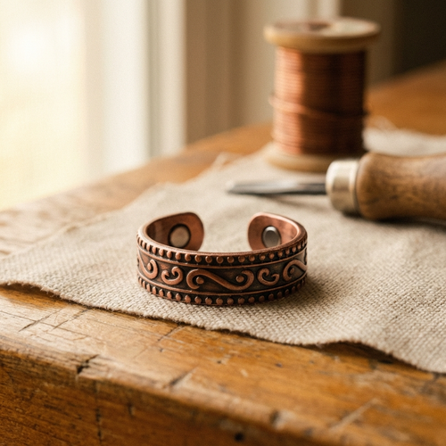 FERN COPPER RING | COPPER