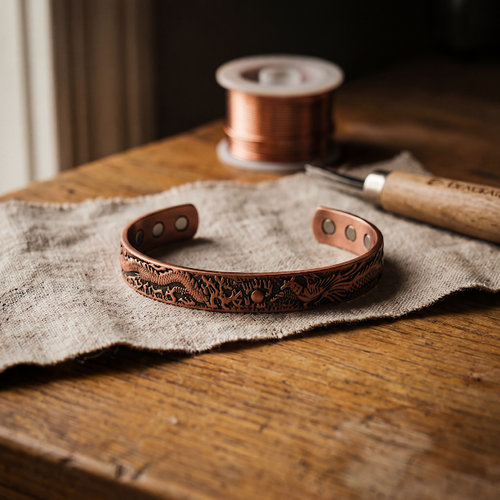 DRAGON COPPER BRACELET | PURE COPPER