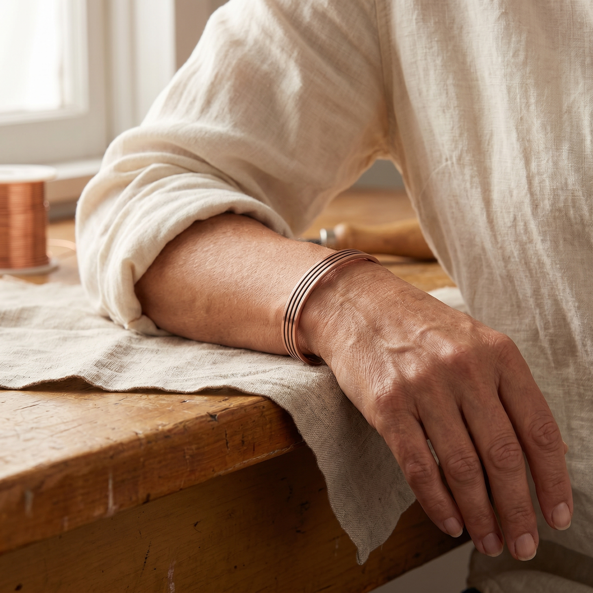 SAGE BRACELET | COPPER
