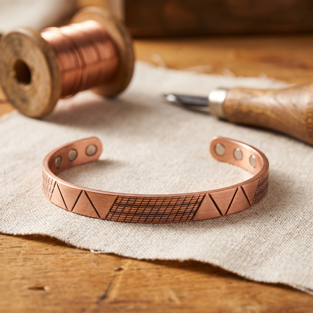 CREST COPPER BRACELET | COPPER