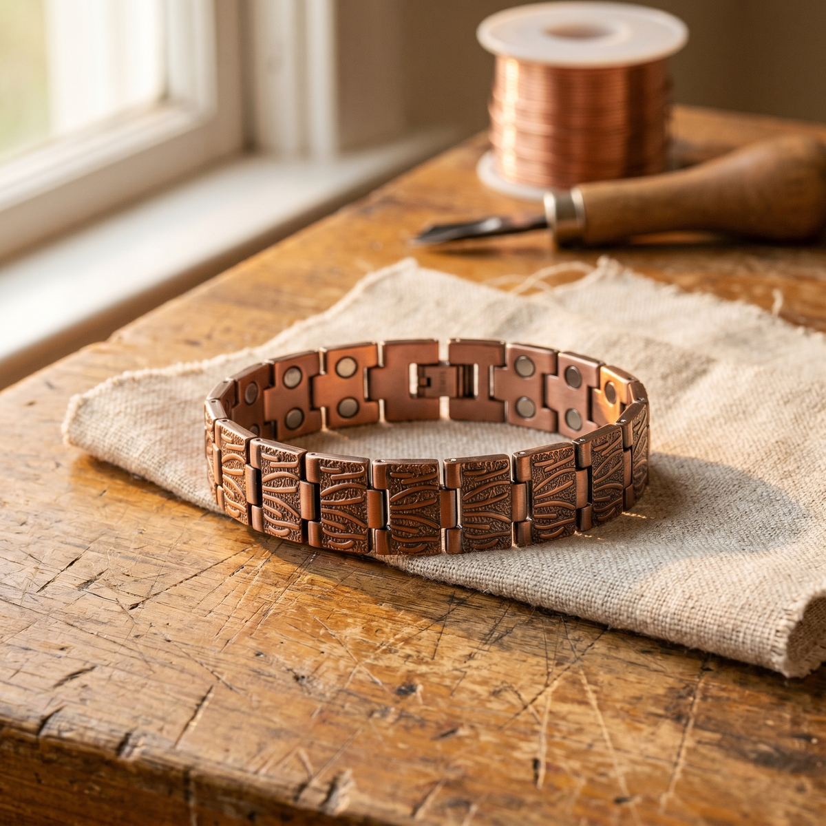 GRIT MEN'S BRACELET | COPPER