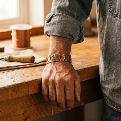 GRIT MEN'S BRACELET | COPPER
