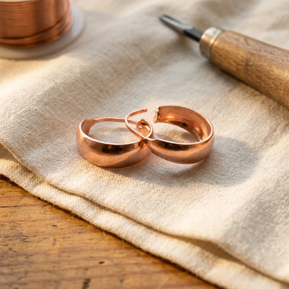 DELL COPPER EARRINGS