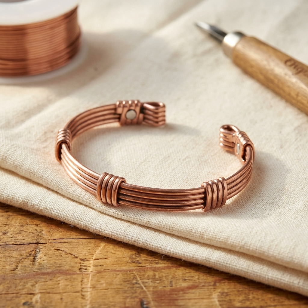 SERE CUFF BRACELET | PURE COPPER