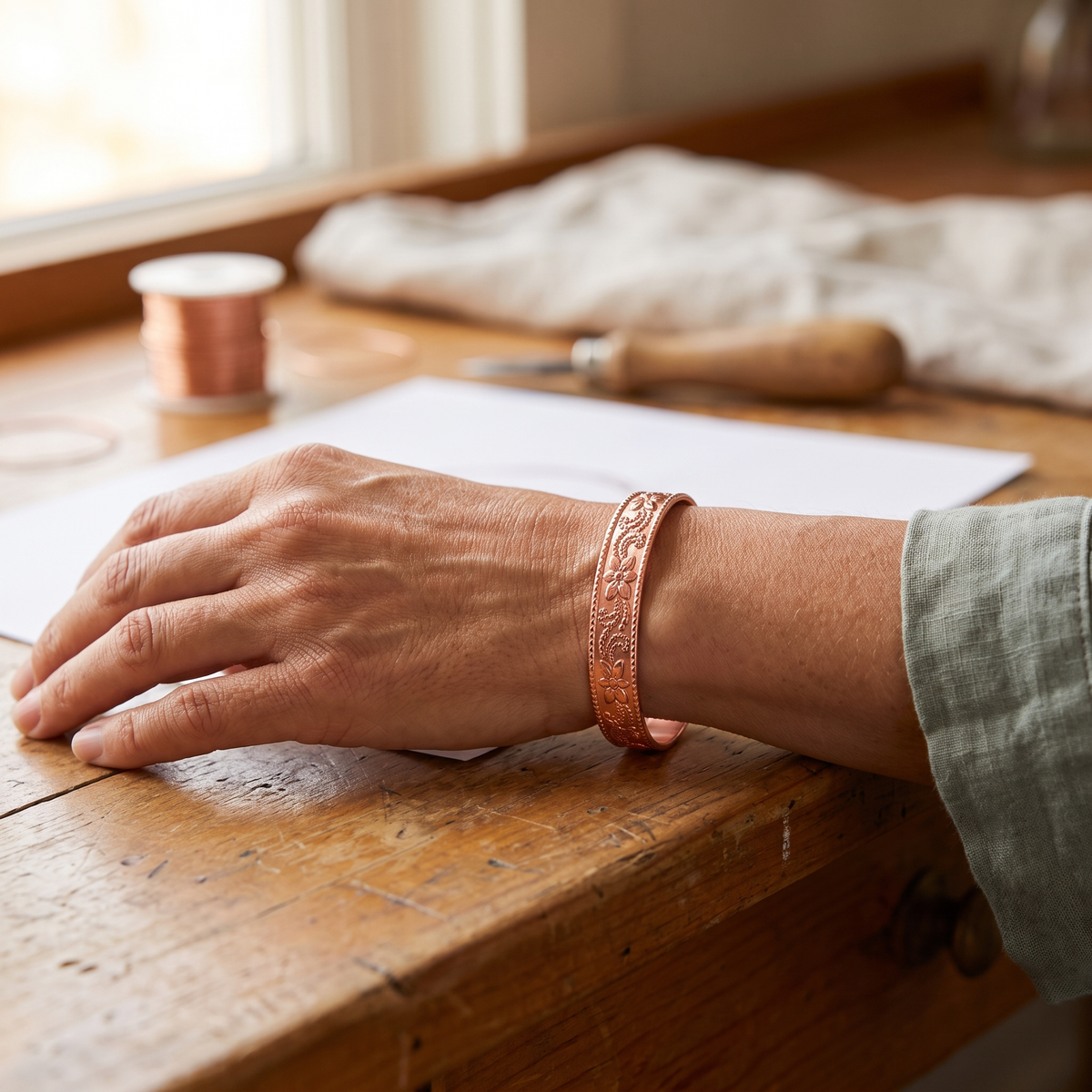 MOOR CUFF BRACELET | COPPER