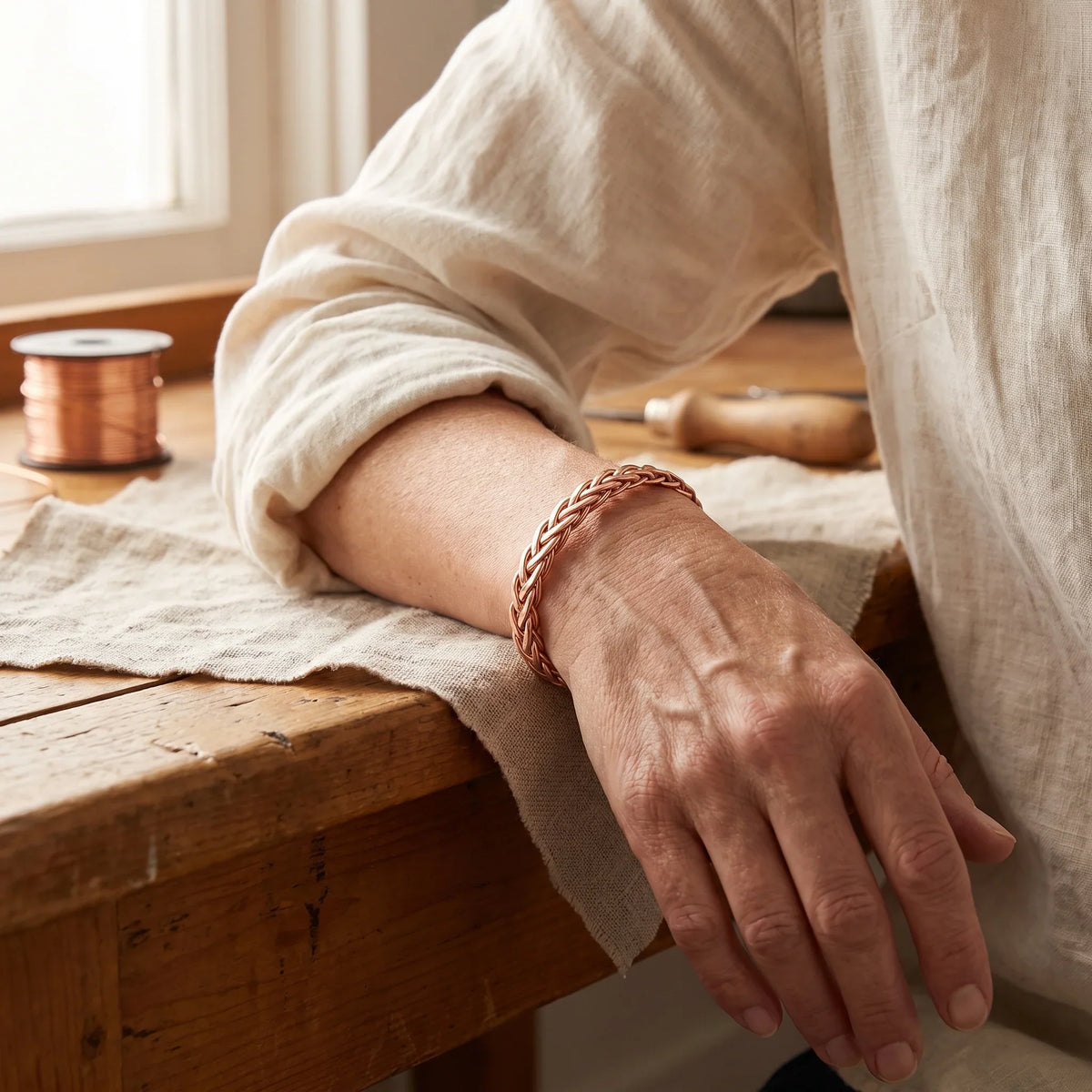 BRAMBLE COPPER BRACELET | COPPER