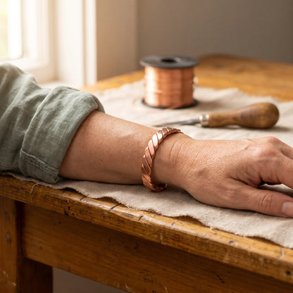 WILLOW CUFF BRACELET | COPPER