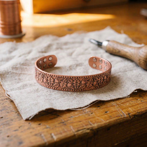 TIMBER CUFF BRACELET | COPPER