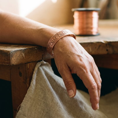 TIMBER CUFF BRACELET | COPPER