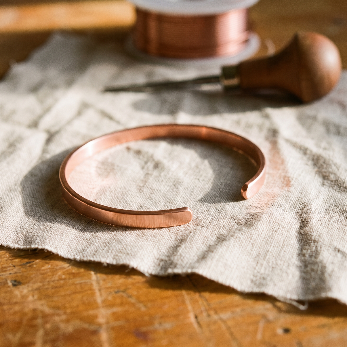 SLEEK COPPER BRACELET | COPPER