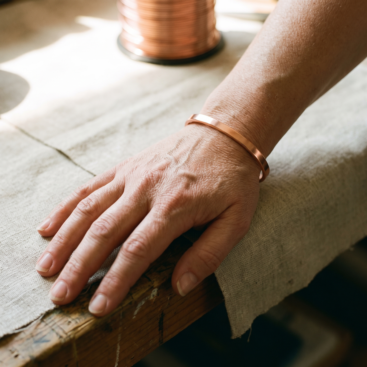 SLEEK COPPER BRACELET | COPPER