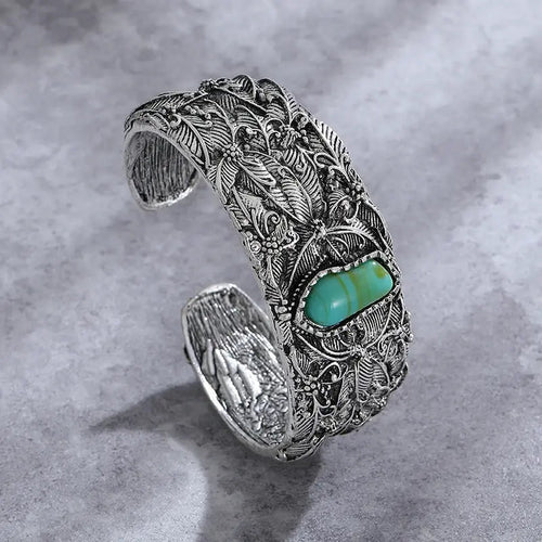 VINTAGE TURQUOISE STONE BRACELET