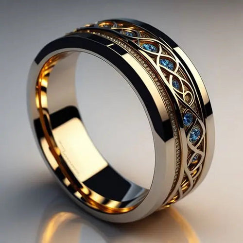 GOLDEN INFINITY RING VINTAGE | GOLD