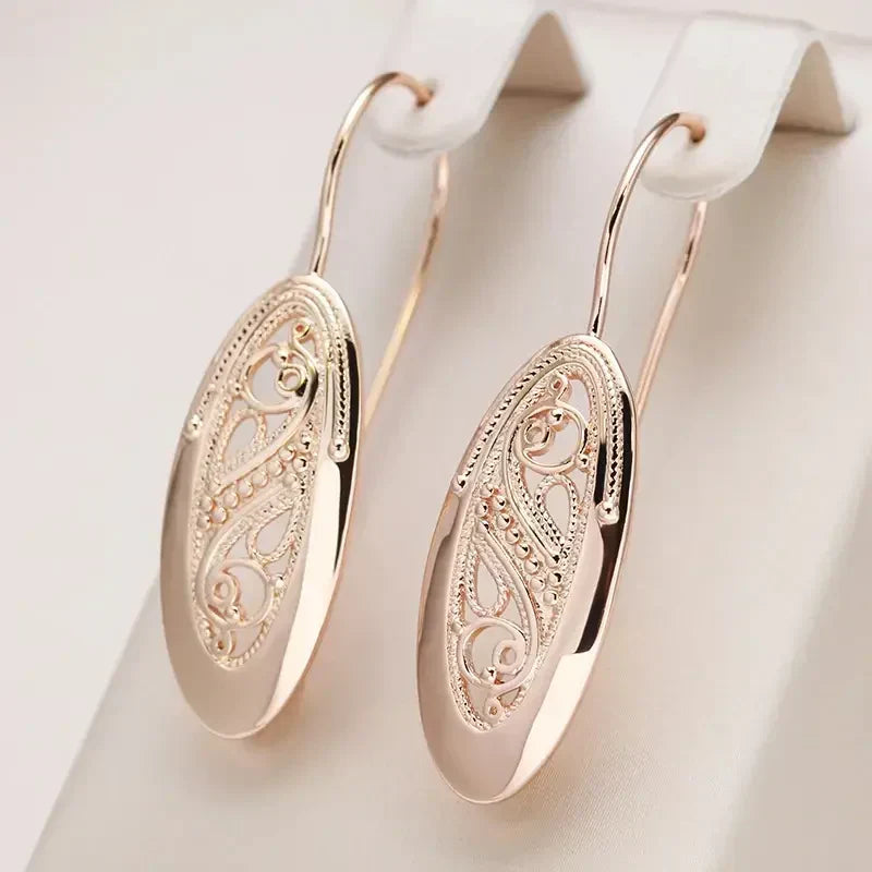 OPENGLEAM GOLD DROP EARRINGS | GOLD